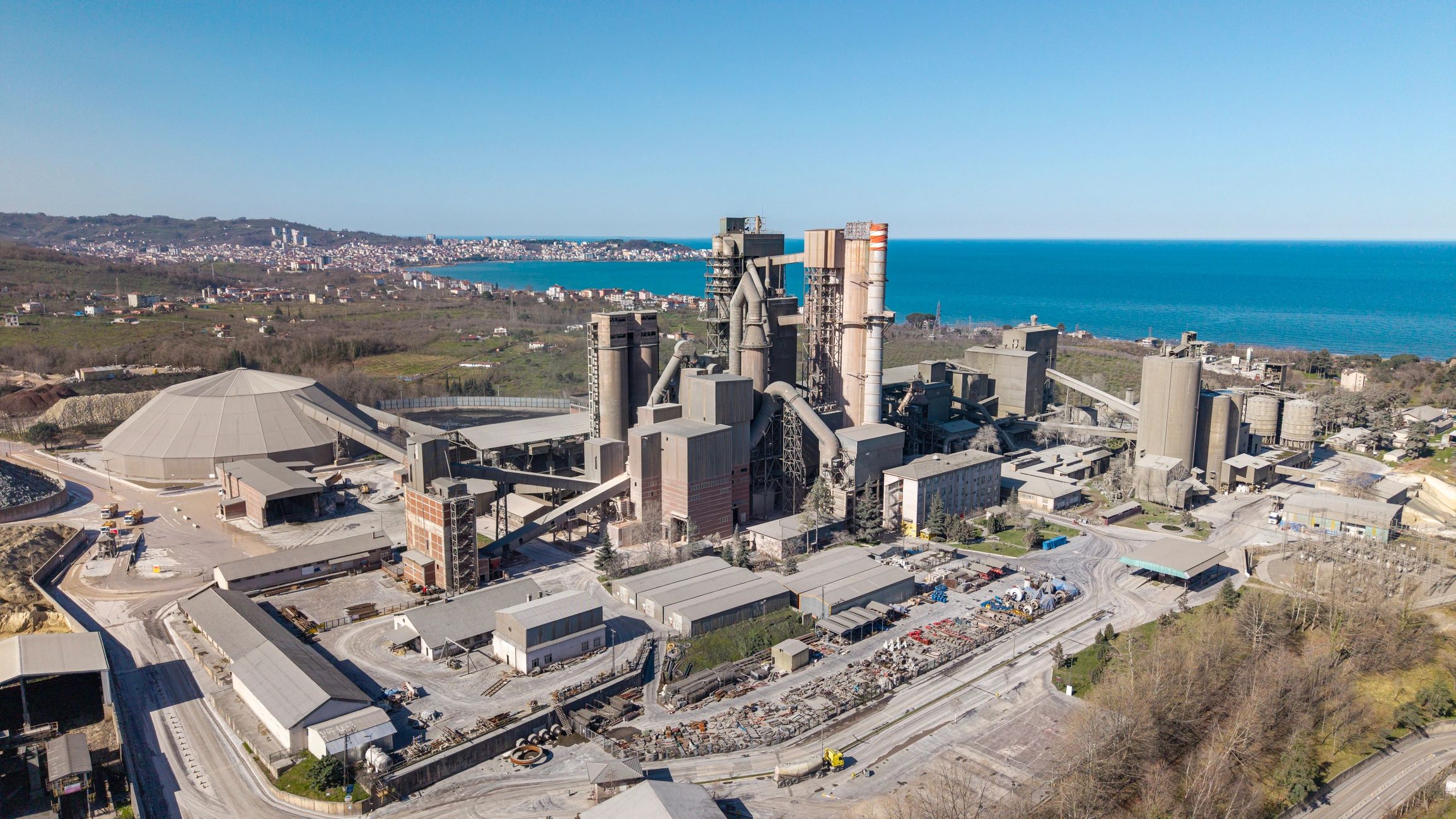 Industrial plant facility representing reliability and reduced replacement exposure